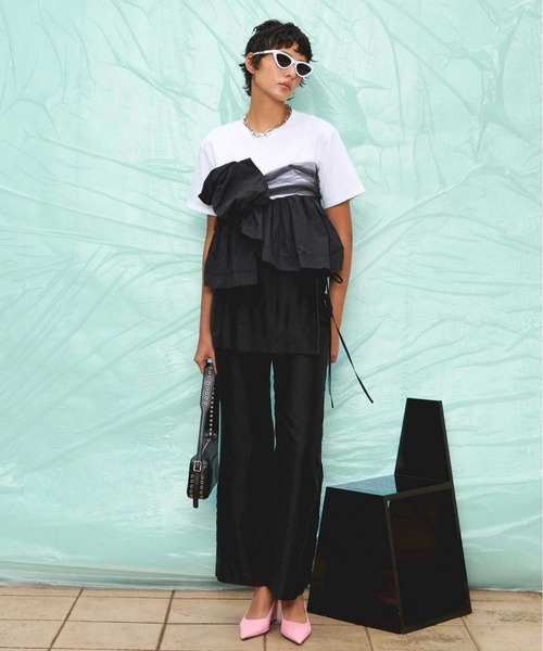 Skirt Combination Sheer Pants/スカートコンビシアーパンツ