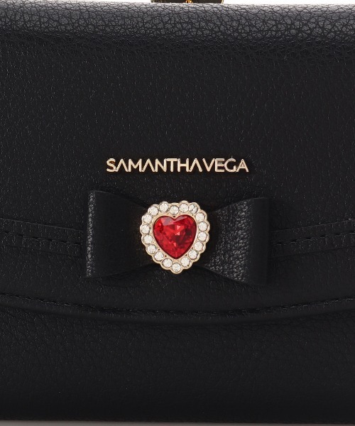 SAMANTHAVEGA（サマンサベガ）の「ブロッサムリボン折財布（財布・レディース・ブラック/ライトブルー/ピンク・FREE）」の20枚目の写真