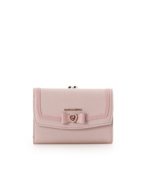 SAMANTHAVEGA（サマンサベガ）の「ブロッサムリボン折財布（財布・レディース・ブラック/ライトブルー/ピンク・FREE）」の5枚目の写真