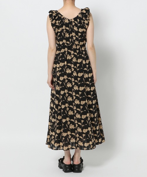 mysty woman（ミスティウーマン）の「デザインエンパイアワンピース　574371（ワンピース・レディース・オフホワイト/ブラック・FREE）」の10枚目の写真