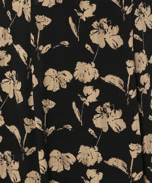 mysty woman（ミスティウーマン）の「デザインエンパイアワンピース　574371（ワンピース・レディース・オフホワイト/ブラック・FREE）」の16枚目の写真