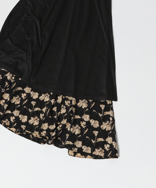 mysty woman（ミスティウーマン）の「デザインエンパイアワンピース　574371（ワンピース・レディース・オフホワイト/ブラック・FREE）」の17枚目の写真