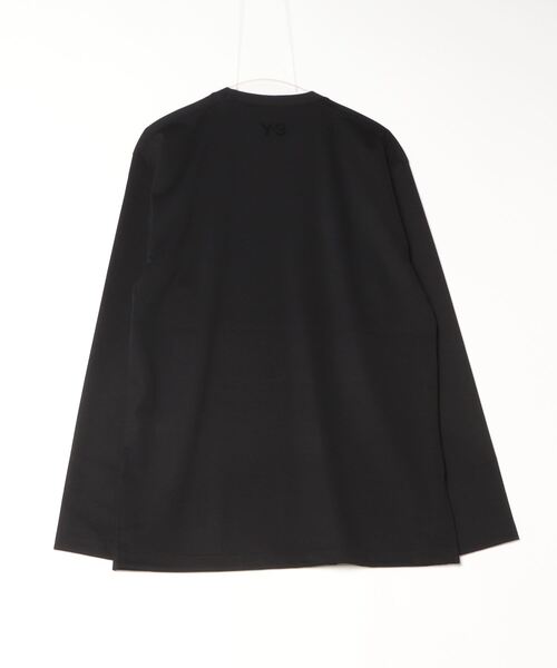 Y-3(ワイスリー)の「Y-3 PREMIUM LONG SLEEVE TEE(Tシャツ/カットソー・メンズ・ブラック・X-SMALL/SMALL/MEDIUM/LARGE/X-LARGE/XX-LARGE)」の3枚目の写真