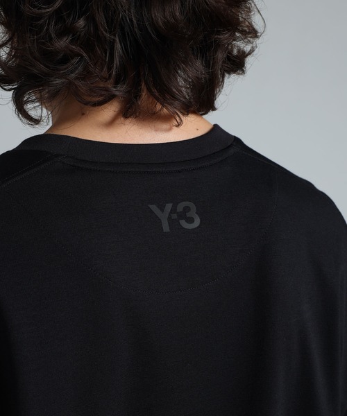 Y-3(ワイスリー)の「Y-3 PREMIUM LONG SLEEVE TEE(Tシャツ/カットソー・メンズ・ブラック・X-SMALL/SMALL/MEDIUM/LARGE/X-LARGE/XX-LARGE)」の5枚目の写真