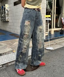 CIAOPANIC | 【neutral】ヴィンテージライクワイドデニム(デニムパンツ)
