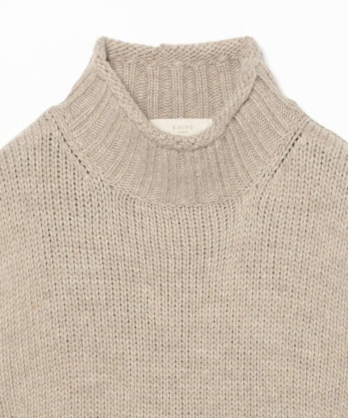 B:MING by BEAMS(ビーミングバイビームス)の「エドワード ハイネック ベスト(ニット/セーター・レディース・ライトグレー/ネイビー/ブラウン系その他・ONE SIZE)」の16枚目の写真