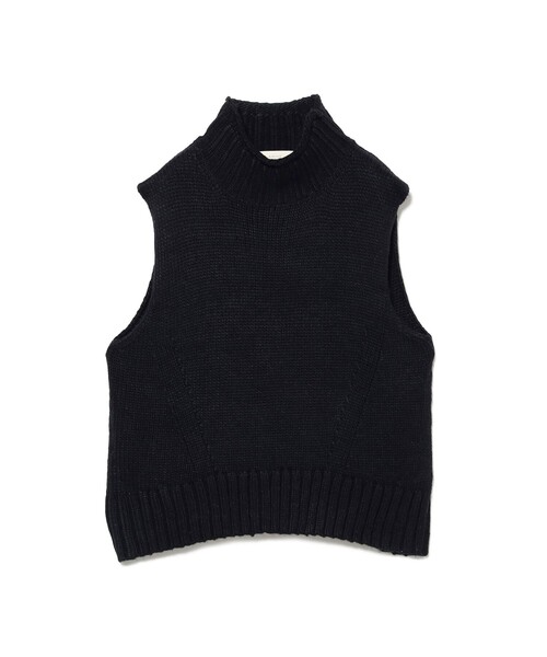B:MING by BEAMS(ビーミングバイビームス)の「エドワード ハイネック ベスト(ニット/セーター・レディース・ライトグレー/ネイビー/ブラウン系その他・ONE SIZE)」の20枚目の写真