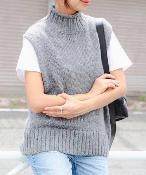 エドワード ハイネック ベスト（ニット/セーター）｜B:MING by BEAMS