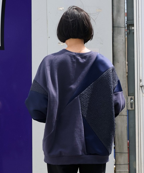 【AVIE×ZOZO】カラーブロックデザインスウェット AVIE×ZOZO】カラーブロックデザインスウェット - メルカリ