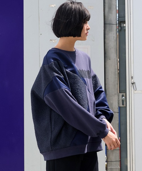 【AVIE×ZOZO】カラーブロックデザインスウェット AVIE×ZOZO】カラーブロックデザインスウェット - メルカリ