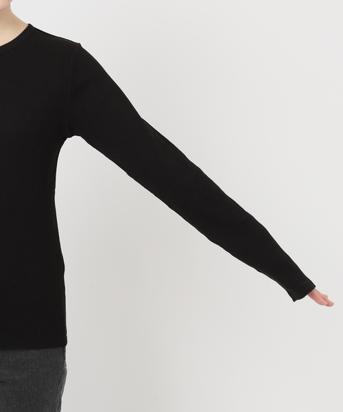 25AW新作］ソフトテレコヘンリープルオーバー（Tシャツ