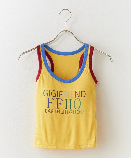 ROOPTOKYO（ループトウキョウ）の「Colorful Print Tank Top / カラフルプリント タンクトップ 夏物 夏服（タンクトップ・レディース・ホワイト/イエロー/ブラック・FREE）」の13枚目の写真