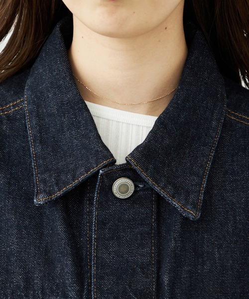 GISELe 10月号掲載】atelier SOMETHING BELTED DENIM JACKET/アトリエ