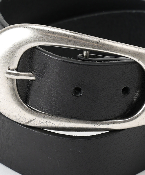 LEFIJE/レフィエ Cowベルト LEFIJEのレザーバックルベルト COW | 送料無料|BLACK | DANJO 公式