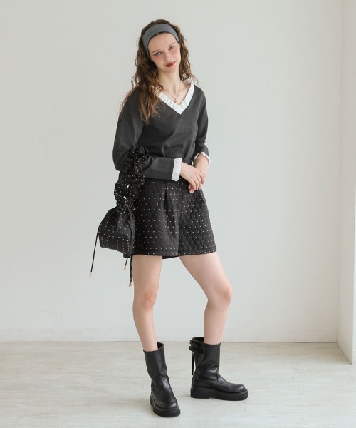 セール】Vネックフリルトップス（その他トップス）｜DONOBAN（ドノバン