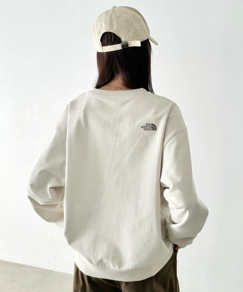 THE NORTH FACE（ザノースフェイス）の「国内未発売  THE NORTH FACE(ザ・ノースフェイス)/ワンポイント ロゴ刺繍 スウェット サイズ展開豊富 大きめサイズあり/M'S CORE SWEATSHIRTS（スウェット・レディース・クリーム/ラベンダー/シルバー/グレー/ブラック/ネイビー・M/XXL/XL/L）」の16枚目の写真