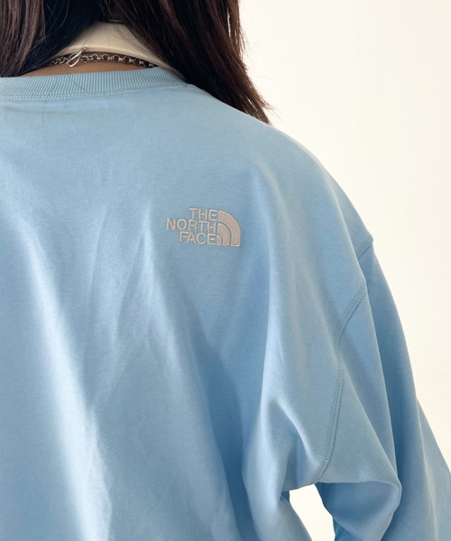 THE NORTH FACE(ザノースフェイス)の「THE NORTH FACE(ザ・ノースフェイス)/ワンポイント ロゴ刺繍 スウェット サイズ展開豊富 大きめサイズあり/M'S CORE SWEATSHIRTS(スウェット・レディース・クリーム/ラベンダー/シルバー/グレー/ブラック/ネイビー/サンドベージュ/ライトブルー・M/XXL/XL/L/3XL)」の11枚目の写真