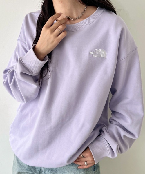 THE NORTH FACE（ザノースフェイス）の「国内未発売  THE NORTH FACE(ザ・ノースフェイス)/ワンポイント ロゴ刺繍 スウェット サイズ展開豊富 大きめサイズあり/M'S CORE SWEATSHIRTS（スウェット・レディース・クリーム/ラベンダー/シルバー/グレー/ブラック/ネイビー・M/XXL/XL/L）」の20枚目の写真