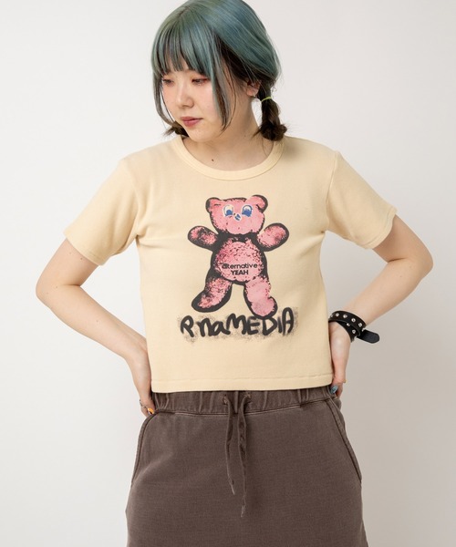 RNA(アールエヌエー)の「E5152 スタッズダブルリストバンド(バングル/リストバンド・レディース・ブラック・FREE)」の3枚目の写真