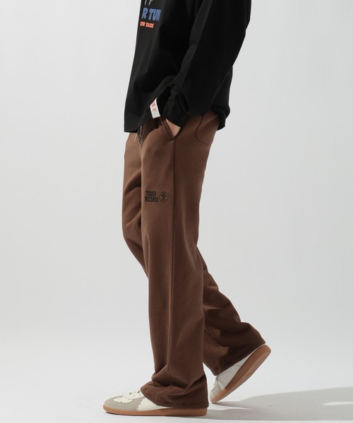 niko and...（ニコアンド）の「【タワーレコード】コラボスウェットパンツ（スウェットパンツ・レディース・ライトグレー/ブラウン・FREE）」の11枚目の写真