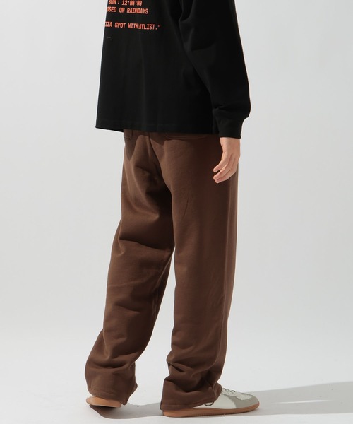 niko and...（ニコアンド）の「【タワーレコード】コラボスウェットパンツ（スウェットパンツ・レディース・ライトグレー/ブラウン・FREE）」の12枚目の写真