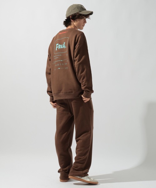 niko and...（ニコアンド）の「【タワーレコード】コラボスウェットパンツ（スウェットパンツ・レディース・ライトグレー/ブラウン・FREE）」の7枚目の写真