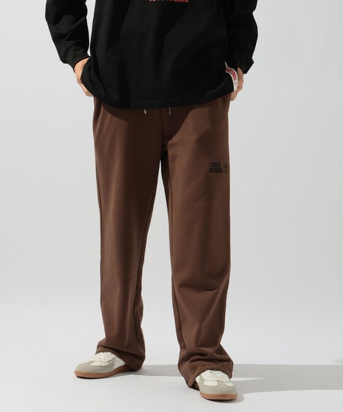 niko and...（ニコアンド）の「【タワーレコード】コラボスウェットパンツ（スウェットパンツ・レディース・ライトグレー/ブラウン・FREE）」の10枚目の写真