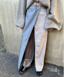 美品17AW UNUSEDアンユーズド ベロア ベルベット パンツ 402O▲ ブランド古着】パンツ（ベロア）古着通販 - ZOZOUSED