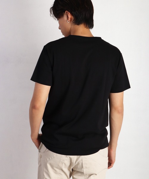 WESTSEA(ウエストシー)の「99.9%の原因菌を抑制 制菌防臭 (ナノファイン加工) 接触冷感 Vネック半袖 無地 機能性Tシャツ(Tシャツ/カットソー・メンズ・ホワイト/ブラック・M/L/XL)」の19枚目の写真