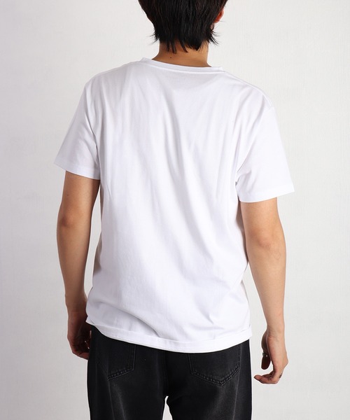 WESTSEA(ウエストシー)の「99.9%の原因菌を抑制 制菌防臭 (ナノファイン加工) 接触冷感 Vネック半袖 無地 機能性Tシャツ(Tシャツ/カットソー・メンズ・ホワイト/ブラック・M/L/XL)」の11枚目の写真