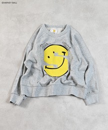 SMILEY FACE（スマイリーフェイス）の「【HARVEY BALL】別注 SMILEY FACE プリントトレーナー（スウェット）」