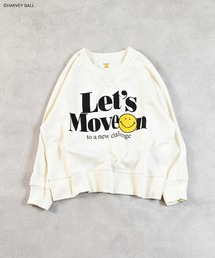 SMILEY FACE（スマイリーフェイス）の「【HARVEY BALL】別注 SMILEY FACE プリントトレーナー（スウェット）」