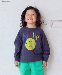 SMILEY FACE（スマイリーフェイス）の「【HARVEY BALL】別注 SMILEY FACE プリントトレーナー（スウェット）」