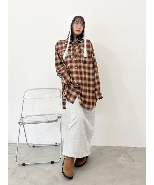 LILY BROWN（リリーブラウン）の「フェザークロシェニット帽（ニットキャップ/ビーニー・レディース・ブラック/ライトブルー/ホワイト・F）」の18枚目の写真