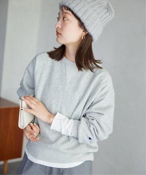 Champion SLOBE別注 無地ガゼットスウェット セール】《追加2》Champion/チャンピオン SLOBE別注 無地ガゼット