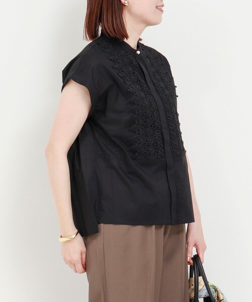 ブラウス シャツ 60ボイルローンレースブラウス レディース NOLLEY'S｜60ボイルローンレースブラウス | Rakuten Fashion