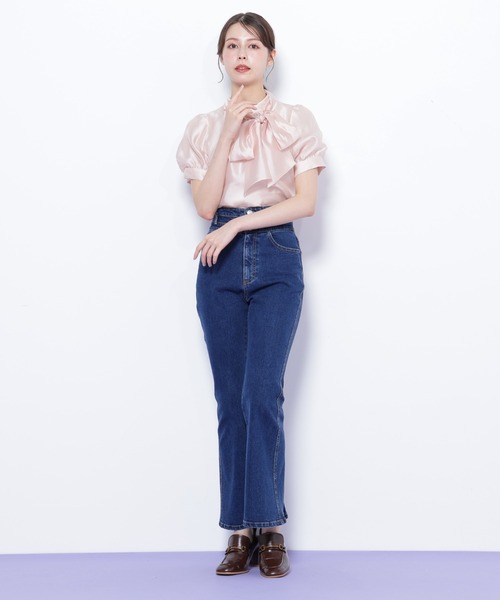 JILL by JILL STUART（ジルバイジルスチュアート）の「◇バルーンスリーブボウタイブラウス（シャツ/ブラウス・レディース・ホワイト/ブラック/ピンク・FREE）」の20枚目の写真