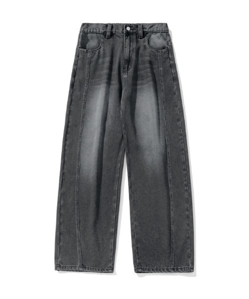 REBALANCE（リバランス）の「レトロワイドデニムパンツ_メンズ（デニムパンツ・メンズ・B/D/C/A・X-LARGE/LARGE/MEDIUM）」の7枚目の写真