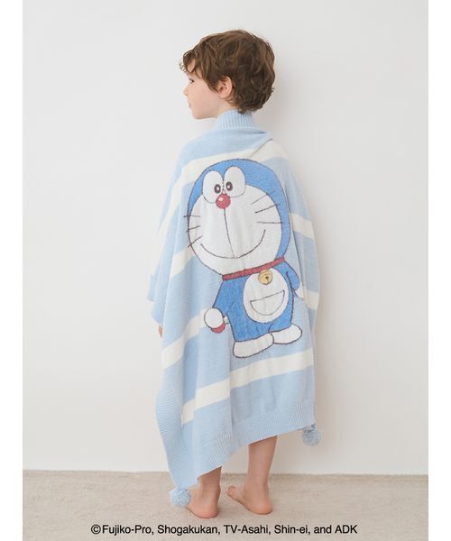 gelato pique（ジェラートピケ）の「【ドラえもん】【キッズ】ジャガードブランケット（ブランケット・キッズ・ブルー/ピンク・F）」の6枚目の写真