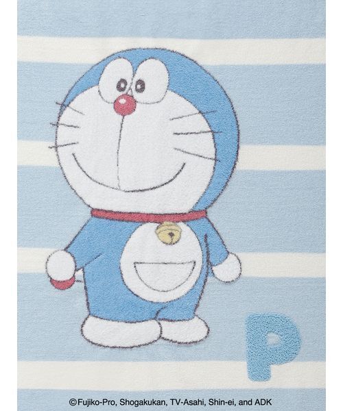 gelato pique（ジェラートピケ）の「【ドラえもん】【キッズ】ジャガードブランケット（ブランケット・キッズ・ブルー/ピンク・F）」の11枚目の写真