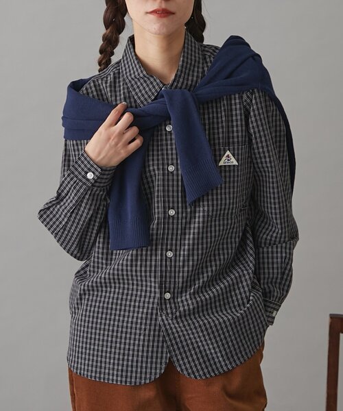 GEVACO(ゲバコ)の「【GEVACO】ベーシック起毛シャツ(シャツ/ブラウス・レディース・ホワイト/ベージュ/ブラック・MEDIUM/LARGE/SMALL)」の20枚目の写真