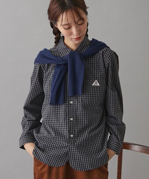 GEVACO(ゲバコ)の「【GEVACO】ベーシック起毛シャツ(シャツ/ブラウス・レディース・ホワイト/ベージュ/ブラック・MEDIUM/LARGE/SMALL)」の21枚目の写真