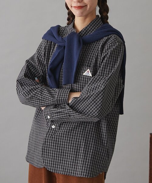 GEVACO(ゲバコ)の「【GEVACO】ベーシック起毛シャツ(シャツ/ブラウス・レディース・ホワイト/ベージュ/ブラック・MEDIUM/LARGE/SMALL)」の22枚目の写真