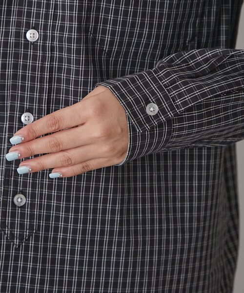 GEVACO(ゲバコ)の「【GEVACO】ベーシック起毛シャツ(シャツ/ブラウス・レディース・ホワイト/ベージュ/ブラック・MEDIUM/LARGE/SMALL)」の4枚目の写真