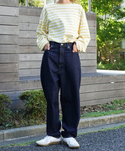 HARVESTY / ハーベスティー BIG CLASSICAL DENIM PANTS ONE WASH