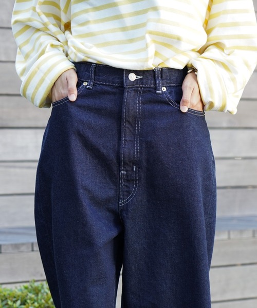 HARVESTY / ハーベスティー BIG CLASSICAL DENIM PANTS ONE WASH