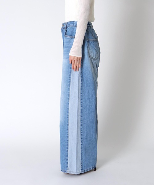 Cepica(セピカ)の「サイドラインデニムパンツ(デニムパンツ・レディース・ブルー・FREE)」の15枚目の写真