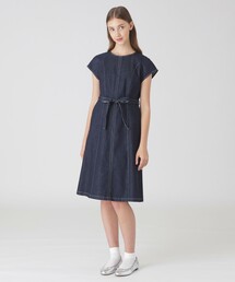 ブルーレーベルクレストブリッジ半袖ワンピース ブルーレーベルクレストブリッジ BLUE LABEL CRESTBRIDGE 半袖