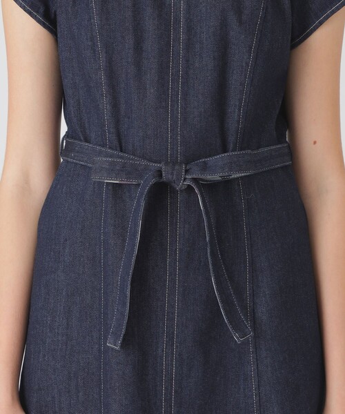 BLUE LABEL CRESTBRIDGE(ブルーレーベルクレストブリッジ)の「ライトデニムドレス(ワンピース・レディース・ネイビー/ブルー系その他4・40/36/38)」の11枚目の写真