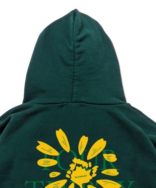 430（フォーサーティ）の「mpa3897-NF LOVE ME? LOVE ME NOT? P-O PARKA パーカー(25-184)（パーカー・メンズ・グレー/イエロー系その他/ブラック/ホワイト/グリーン・3/2/1/0）」の13枚目の写真